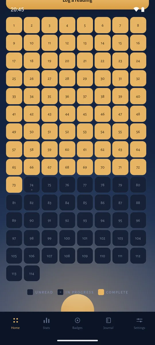 604 sayfanın 576'sında gökyüzü