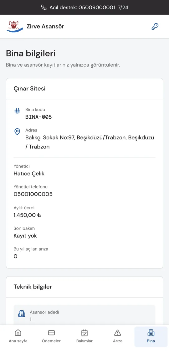 Bina kaydı